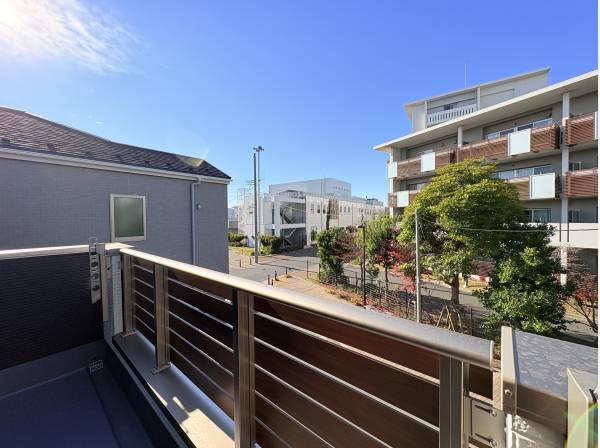 開放感のある立地