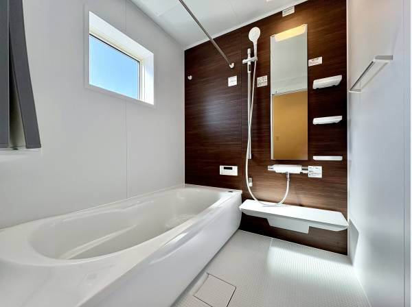 1日の疲れを癒すバスルーム