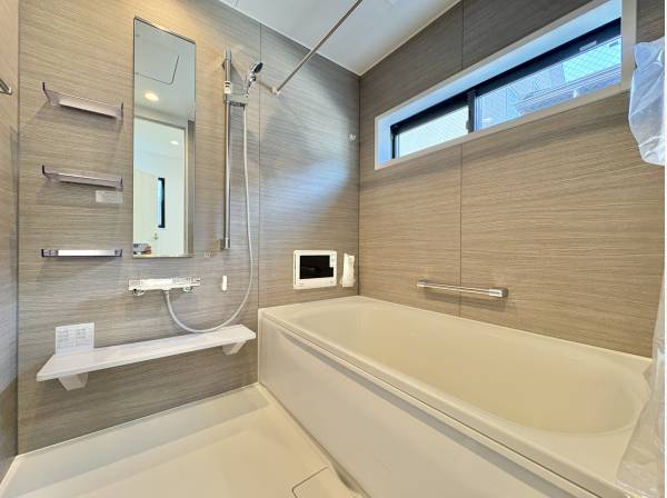 しっかりと最高の取れた浴室