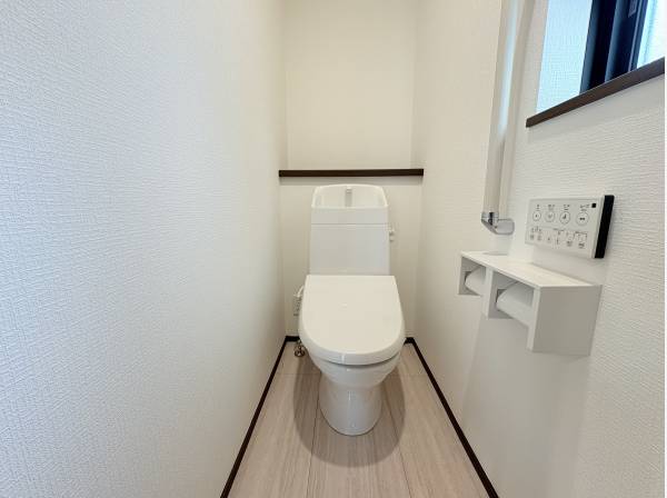 白を基調にしたレストルーム