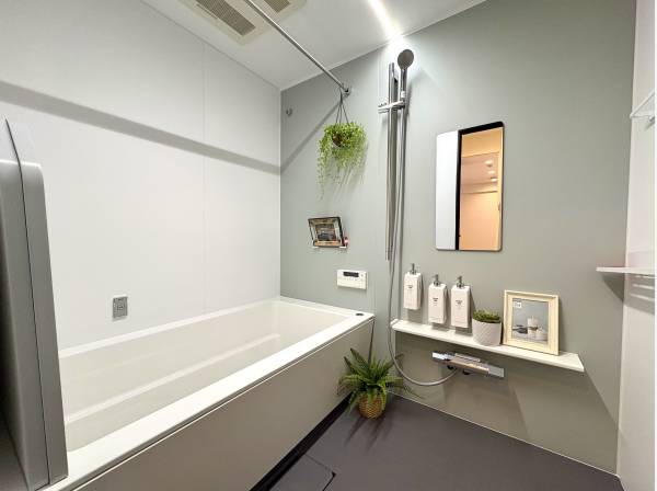 1日の疲れを癒すバスルーム