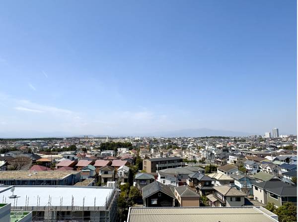 開放的な眺望です。