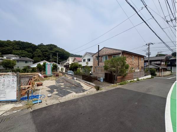 前面道路もゆったりです。