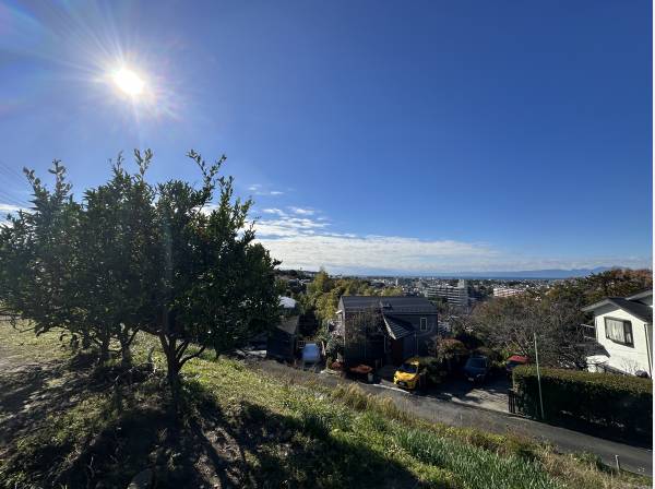 陽当たり、通風、良好の土地