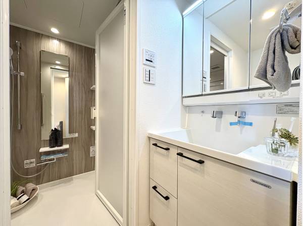 パウダールームもリフォーム済み