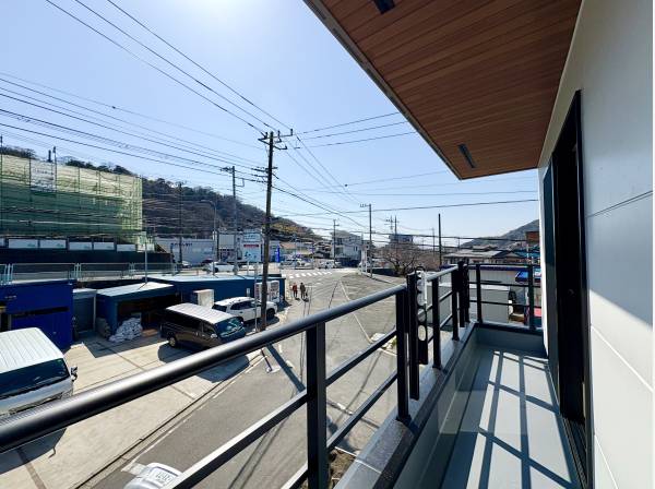 陽当たり良好なバルコニー！