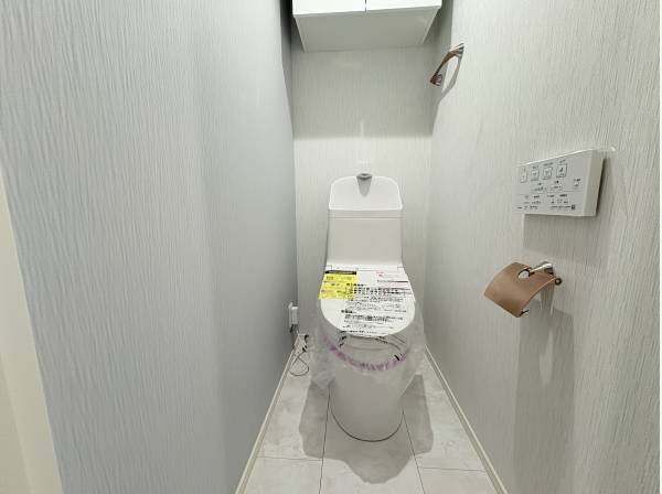 白を基調にしたレストルーム