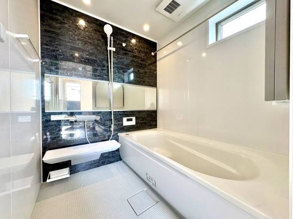 1日の疲れを癒すバスルーム