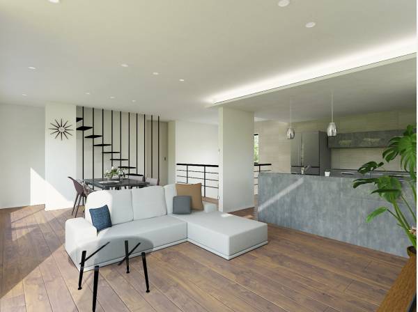 LDK完成後イメージパース