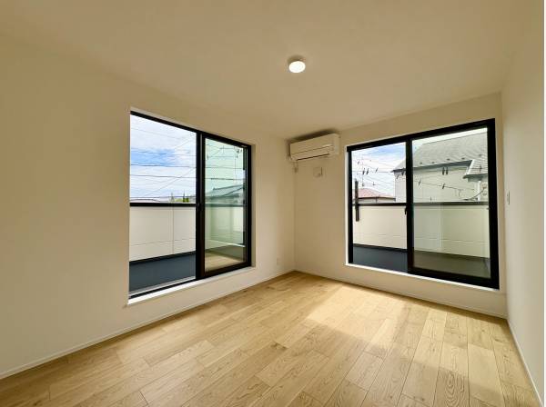 各洋室は6帖以上のゆとりある空間