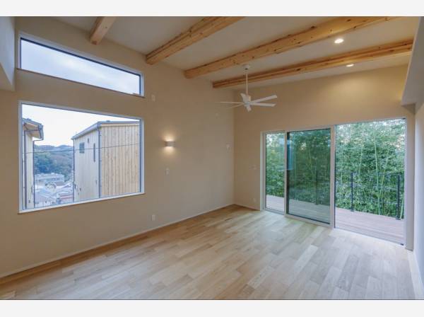 視線の被らない開放的な暮らし。