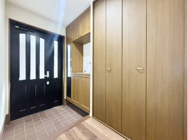 収納◎な玄関スペース