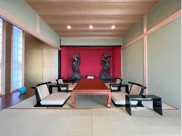 モダンな雰囲気の和室もございます。