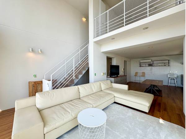 LDKから2階のお部屋へ上がれます