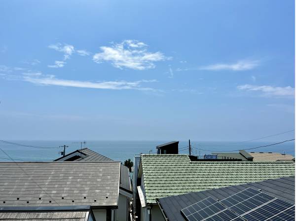 しっかりと海を眺めました。