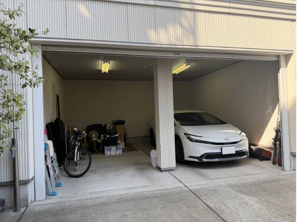 2台可能なインナーガレージ
