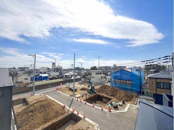 閑静な住宅街に登場した全１６棟の大型新規分譲地