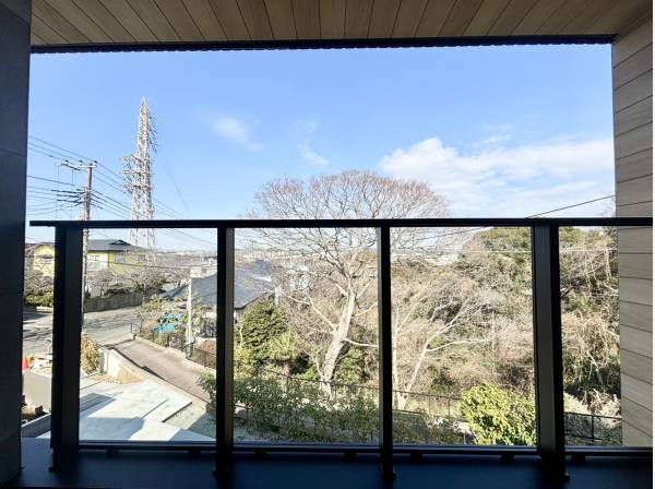 鎌倉を象徴するかのような借景