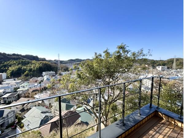 遮るもののない開放的な眺め