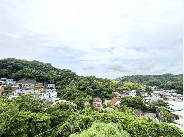 鎌倉の素敵な自然を望めます