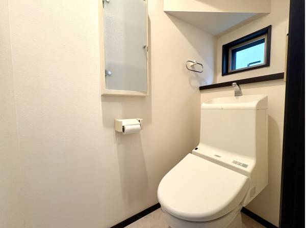 すっきりとしたトイレです。