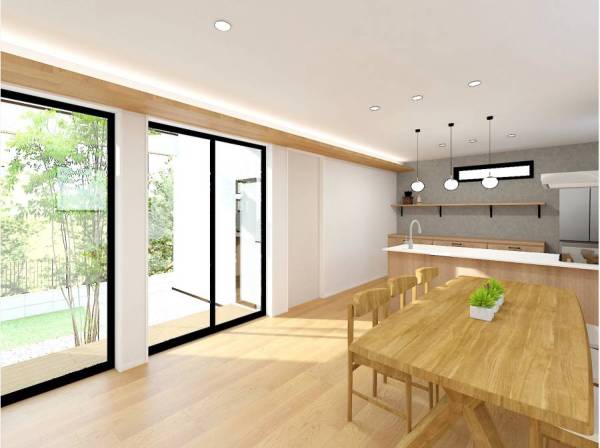 完成予想パース