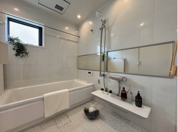 1日の疲れを癒すバスルーム