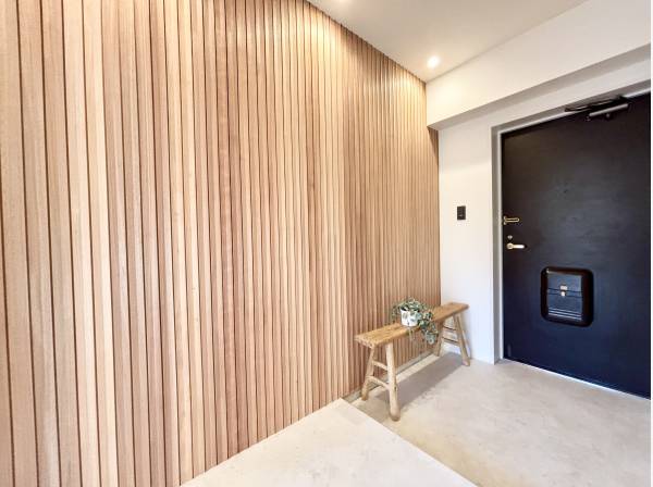 趣ある玄関スペース