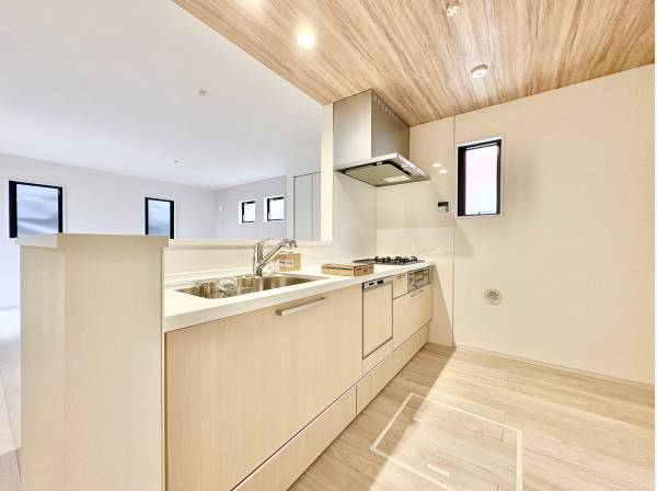 機能性を持キッチンは、日々の家事をサポートしてくれます。