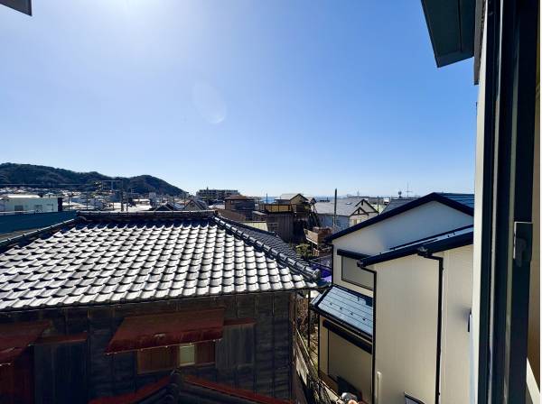 高い建物がなく、ひらけた眺望！