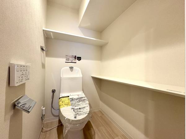 すっきりとしたトイレ