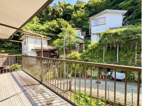 バルコニーは日当たり良好！