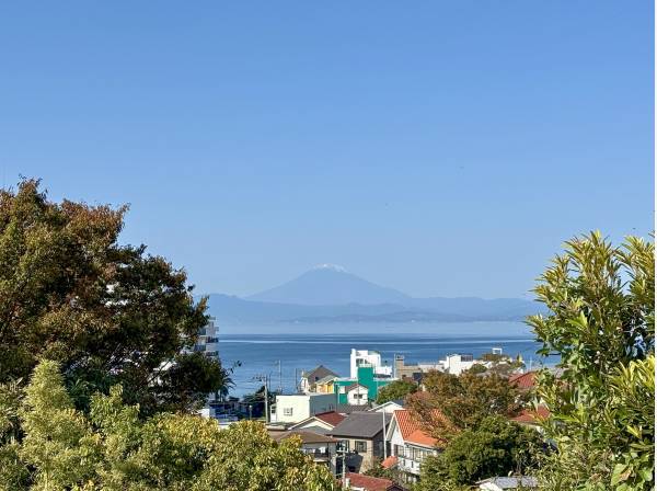 遮るものなく富士山が見えるなんて羨ましい！