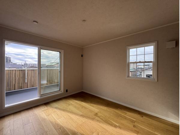 W.I.C完備で収納豊富なプライベートルーム