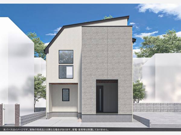施工イメージパース外観