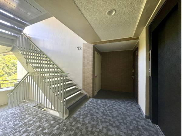 同フロアに2部屋のみとプライベート感あります