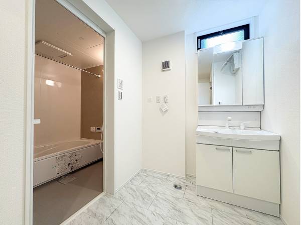 水回りもゆったりとした広さ

