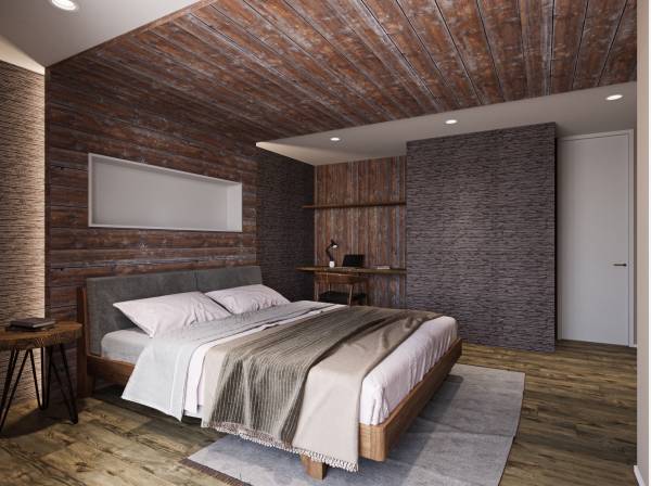 約10.2帖のまるでホテルのような寝室。（イメージ）