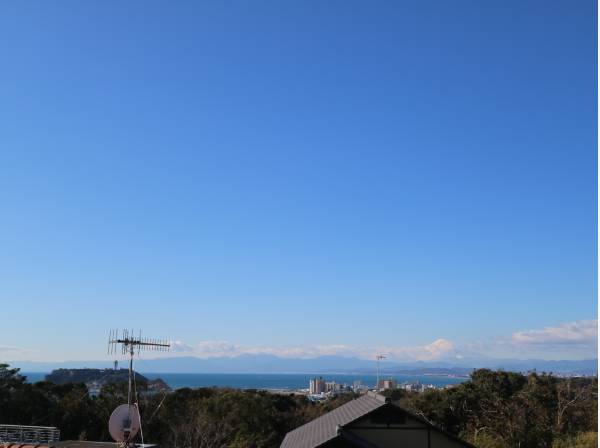 ２階や屋上レベルからは更なる眺望を期待（現地より約50ｍより撮影）