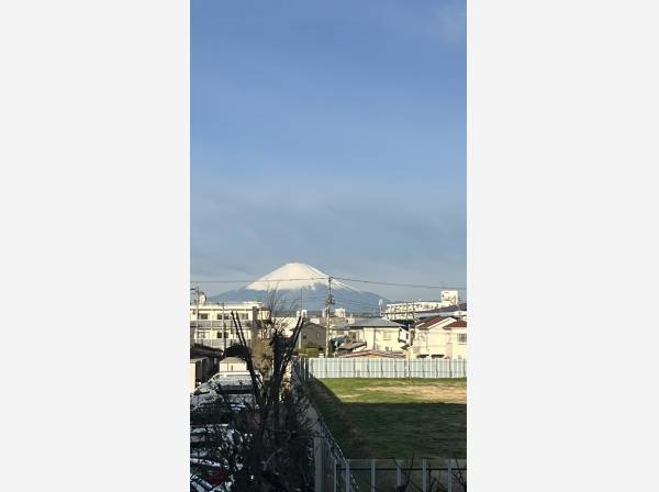 天気がいい日は富士山も望めます！