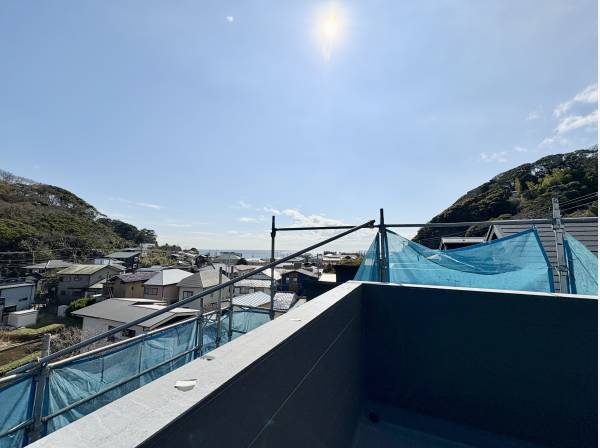 海を望めます