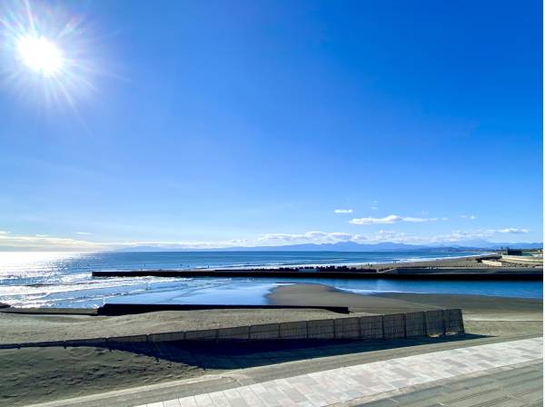 海までは徒歩5分/約400m