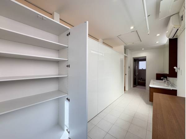 充実した収納スペース
