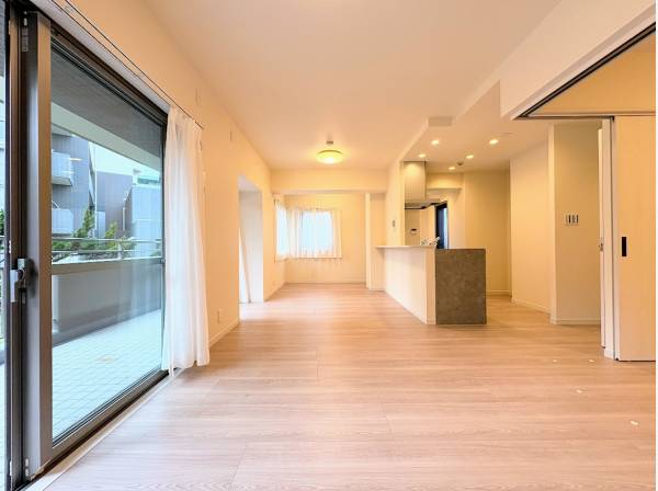 約17.3帖の開放感あるLDK