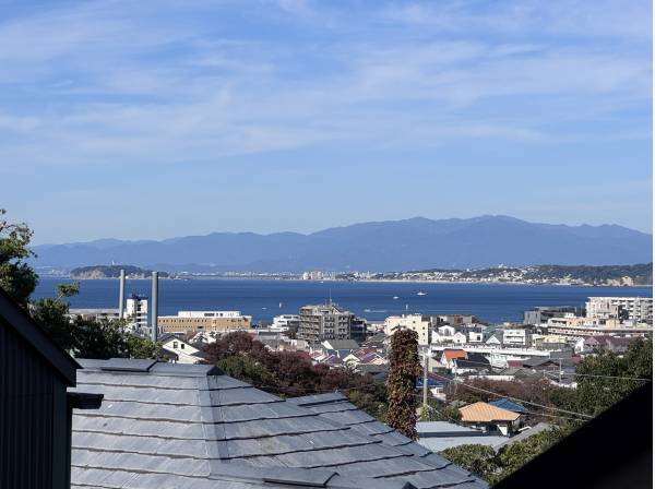 高台地ならではの眺望を活かした住まいを（古屋からの眺望）