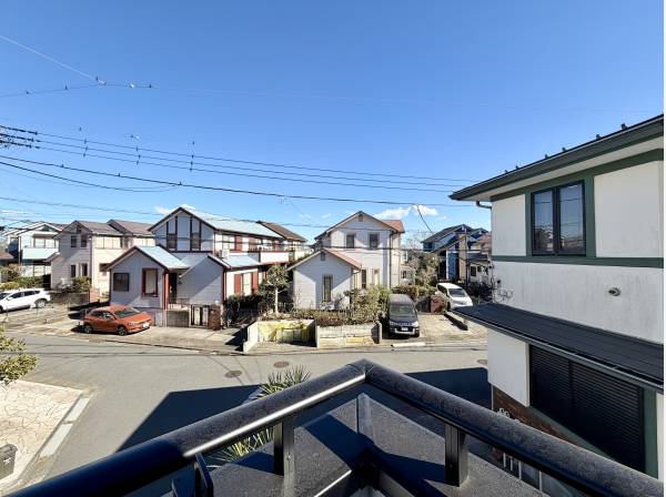 2階バルコニーから見た眺望