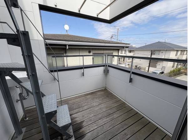 1か所目のバルコニー