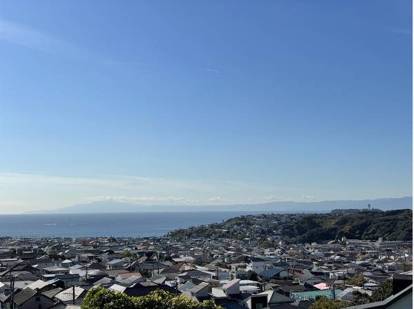 青い海、どこまでも広がる水平線に癒されます
