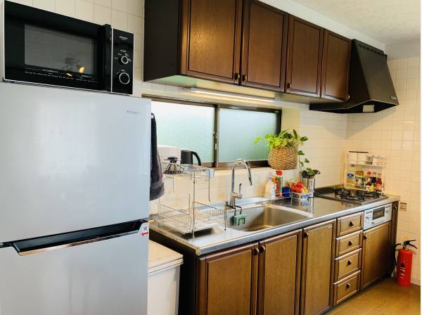 収納が多い使いやすいキッチンスペース