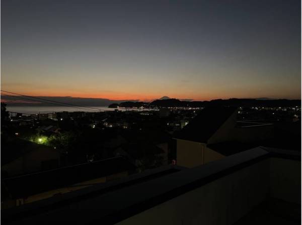 刻一刻と変わる景色をお楽しみください